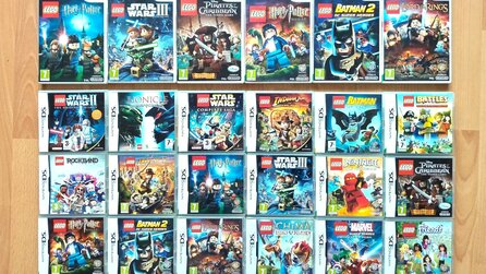 Nintendo-Fan sammelt alle 103 LEGO-Spiele seit 1999, will jedes zu 100% durchspielen und 42 davon hat er schon geschafft