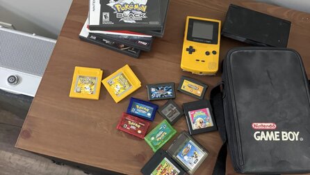 Willst du das haben? - Nintendo-Fan will nur seine Kids bei seiner Mutter abholen und bekommt seine alte Game Boy-Sammlung mit etlichen Klassikern zugesteckt