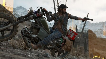 In Days Gone könnt ihr euer Bike jetzt mit Uncharted-Stickern verzieren