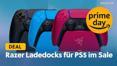 So stilvoll lädt nur Razer - Die PS5 Schnellladedocks sehen super aus und laden ultra schnell