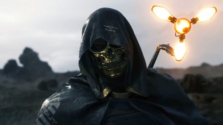 Death Stranding - Trailer zeigt neues (Boss-)Monster und mysteriösen Mann mit goldener Maske