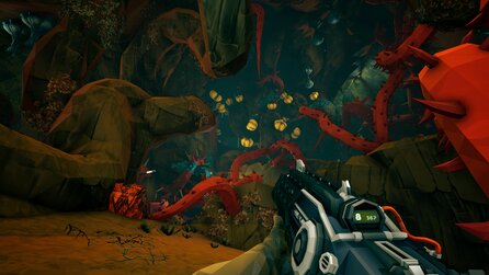 Deep Rock Galactic - Neue Screenshots zeigen die Biome Hollow Bough + Azure Weald