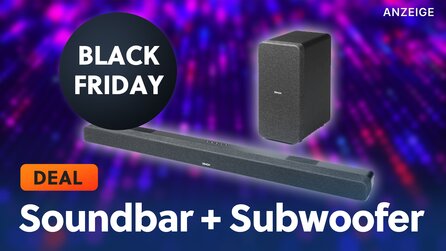 Dolby Atmos-Soundbar mit kabellosem Subwoofer: Das ist eins der besten Sound-Angebote am Black Friday!