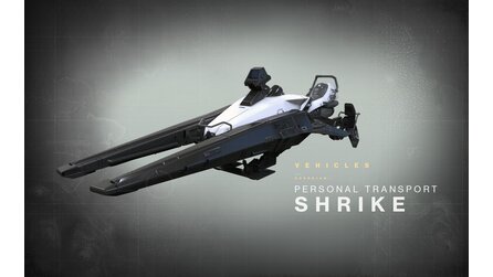 Destiny - Erste Bilder zum persönlichen Transport-Fahrzeug »Shrike«