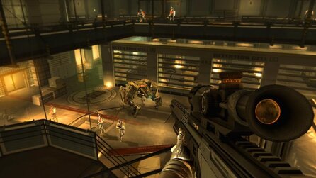 Deus Ex: Human Revolution - Bilder - Sniper gegen Roboter