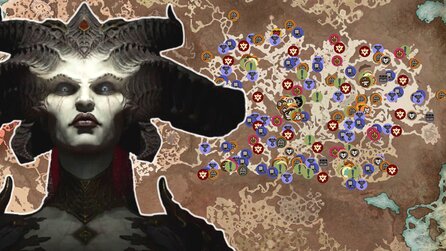 Diablo 4: Interaktive Map zeigt euch Dungeons, Strongholds, Lilith-Statuen + mehr