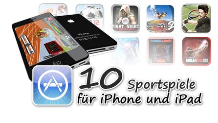 Die besten Sportspiele für iPhone und iPad - Moderner Zehnkampf im Wischen und Tapsen