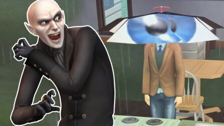 In Die Sims 2 könnt ihr euren Charakteren gigantische Augen verpassen, die fast so groß wie sie selbst sind - dafür braucht ihr nur etwas Zeit