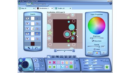Die Sims 3 - Bilder zum Muster-Editor