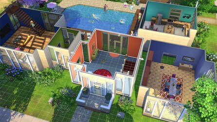 Die Sims 4 - Gameplay auf PS4 + Xbox One identisch mit PC, mehrere Haushalte möglich