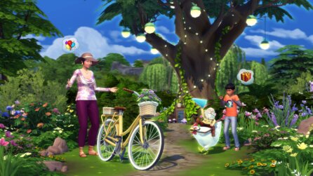 Die Sims 4-Landleben-DLC: Fans hoffen dank Tür im Baum doch noch auf Feen