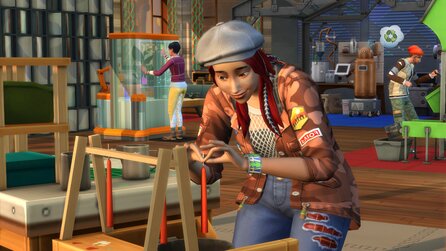 Die Sims 4-DLC Nachhaltig leben führt Upcycling, Containern + Co ein