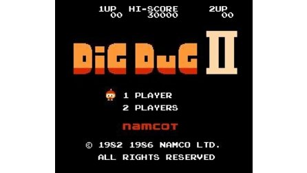 Dig Dug II: Trouble in Paradise NES