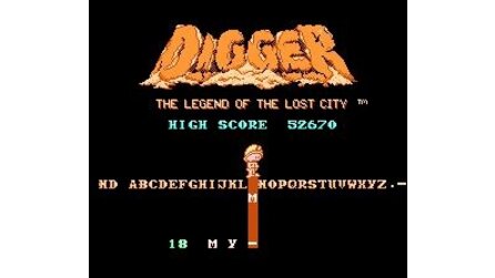 Digger T. Rock: Legend of the Lost City NES