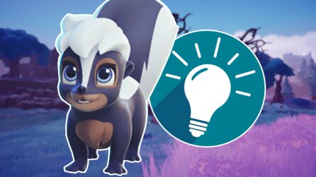 Disney Dreamlight Valley Stinktiere füttern: Das fressen die kleinen Skunks am liebsten