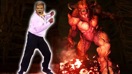 Doom - Spielfiguren können den berühmten Carlton-Dance