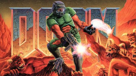 Doom 1 - So sieht der erste Level E1M1 mit Unreal Engine 4 aus