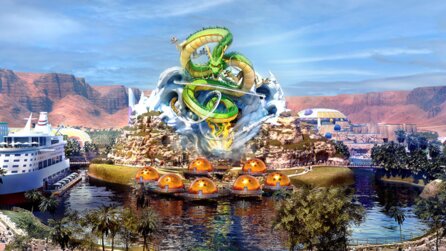 Der weltweit erste Dragon Ball-Freizeitpark zeigt neue Bilder der Attraktionen und Anime-Orte, die nachgebaut werden