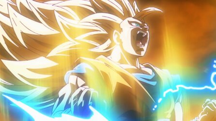 Mehr Kraft bedeutet mehr Haare: Der Super-Saiyajin Infinity würde in Dragon Ball genau so aussehen, wie ihr ihn euch gerade vorstellt