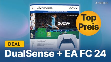 Tolles Bundle für PS5: DualSense Controller + EA Sports FC 24 jetzt günstig im Amazon-Angebot sichern