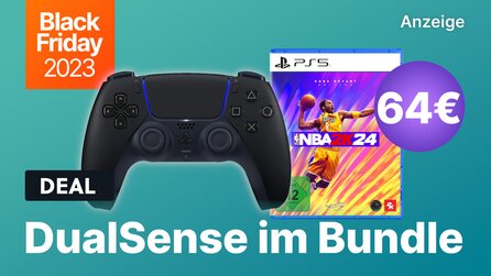 DualSense + Spiel für 64€: PS5-Controller jetzt im günstigen Black Friday Bundle sichern