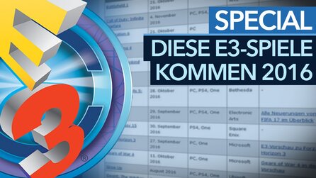 E3 2016 - Diese E3-Highlights erscheinen noch 2016