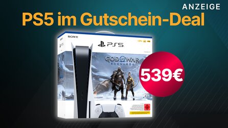 PS5 im Angebot: Disc Edition günstig im Bundle mit God of War Ragnarök sichern