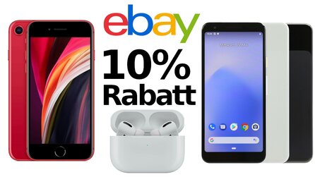 Ebay – Jetzt 10% Rabatt auf Smartphones und Apple AirPods [Anzeige]