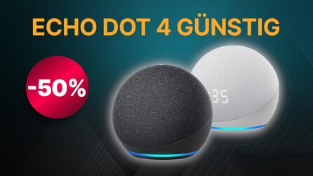Schnäppchen bei Amazon: Den Echo Dot 4 gibt’s jetzt zum halben Preis [Anzeige]