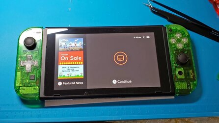 Nintendo Switch im Eigenbau: Bastler baut sich Konsole aus Ersatzteilen