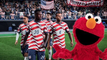 Star der Sesamstraße hat aus seinem letzten Fehler gelernt und unterstützt zur WM jetzt ganz offiziell Team USA