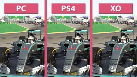 F1 2015 - Grafikvergleich: PC gegen PS4 und Xbox One