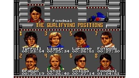 F1 Hero MD Sega Mega Drive