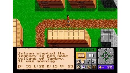 Faery Tale Adventure: Book I, The Sega Mega Drive