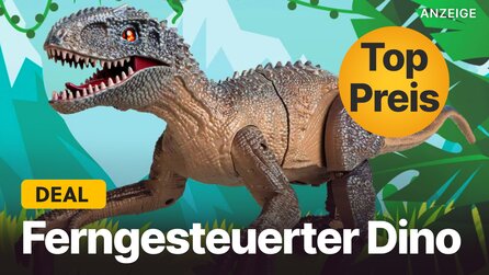 Jurassic Park fürs Wohnzimmer? Ferngesteuerten Dinosaurier jetzt günstig im Amazon-Angebot schnappen!