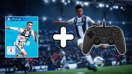 FIFA 19 im Bundle mit NACON Controller für 69 Euro - PS4-Angebote im MediaMarkt-Prospekt