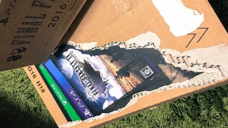 Final Fantasy 15 - Square Enix wirbt mit »aufgerissenen« Amazon-Paketen