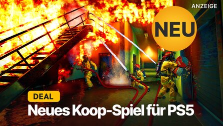 Zu viert gegen die Flammen: Neues PS5-Spiel lässt euch im Koop Feuer bekämpfen – Jetzt mit Preisgarantie bei Amazon sichern!