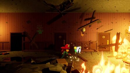 Firegirl: Hack n Splash Rescue - Pixel-Feuerwehr im Gameplay-Trailer