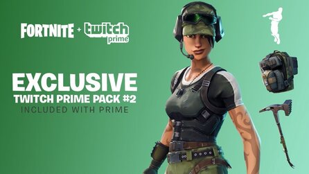 Fortnite - Twitch Prime Pack um neue Gratis-Items erweitert