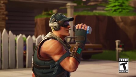 Fortnite: Battle Royale - Witziger Teaser-Clip zeigt die Lenkrakete im Einsatz