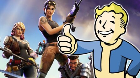 Teaserbild für Fallout gibts bald auch in Fortnite: Spiel teast neues Crossover an