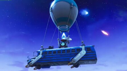 Waffenstillstand in Fortnite - Spieler beobachten gemeinsam Meteor-Schauer am Himmel