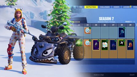 Fortnite - Battle Pass-Trailer: Neue Skins, Items und Fahrzeuge in Saison 7