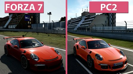 Forza Motorsport 7 gegen Project CARS 2 - Die Könige der Rennsimulationen im Grafikvergleich