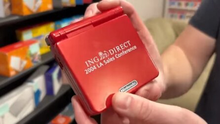 Eigener Game Boy Advance von Deutscher Bank - Jemand hat einen GBA SP im Design der ING Diba gefunden und ja: Die Dinger gab es wirklich