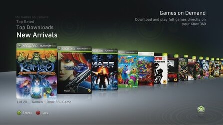 Xbox 360 - Games on Demand - Download-Spiele teurer als Laden-Versionen