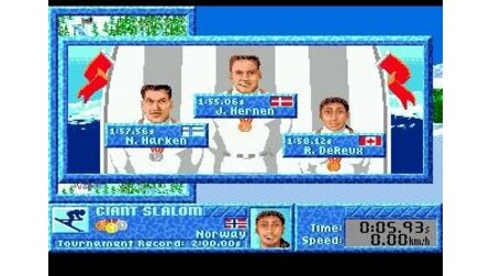 Games: Winter Challenge, The Sega Mega Drive