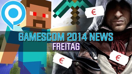 gamescom-News: Freitag - Microtransactions in Assassins Creed Unity + Minecraft-Messe-Betrug