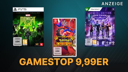 Schnappt euch die heißesten Spiele 2022 für 9,99€ bei GameStop